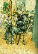 Carl Larsson spegelbild china oil painting artist
